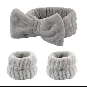 Face wash headband set